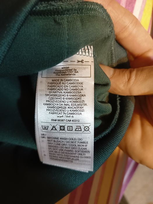 Bluză treining Adidas The First TT Mingre/ Nou/Autentic