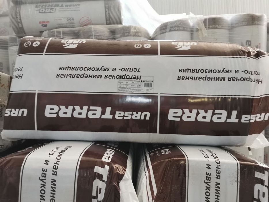 Урса минералвата , :) урса терраa про рулон ,терра минплита