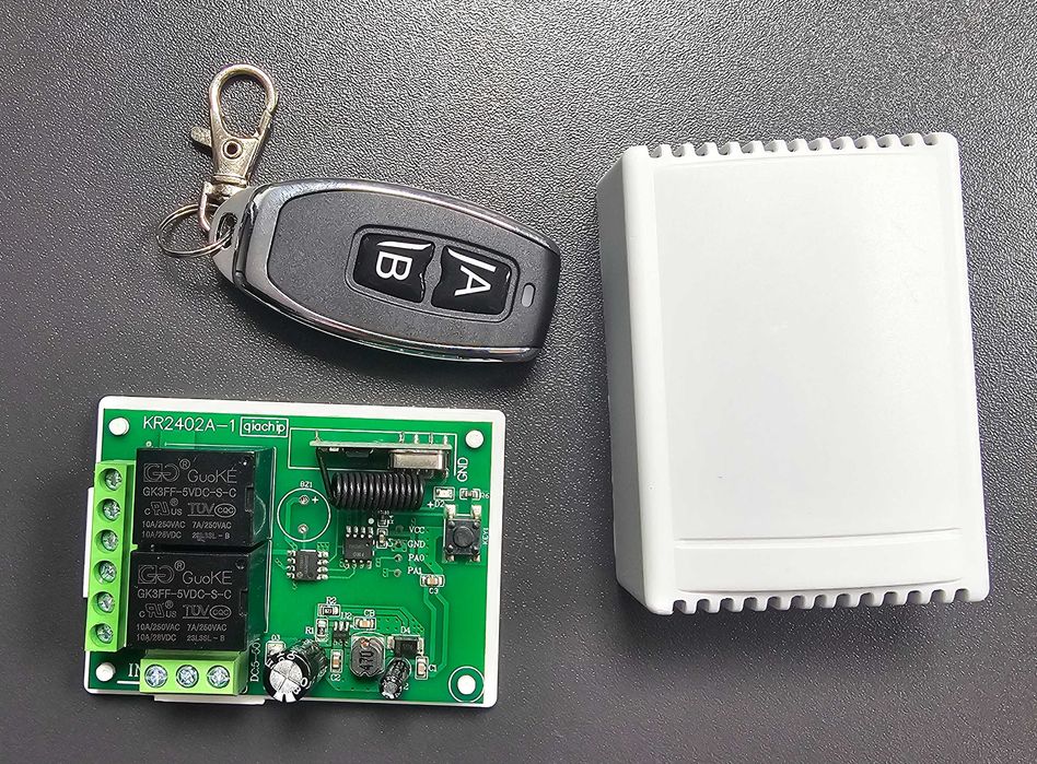 Модул дистанционно управление за гаражни врати два канала/релета 2CH