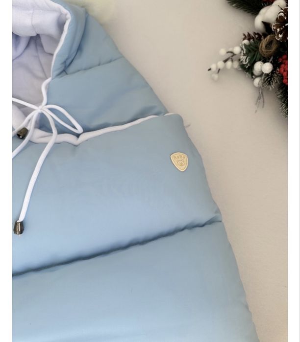 Теплый конверт на выписку