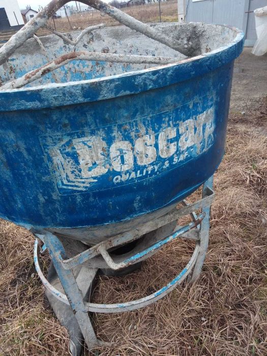 Bena beton cu furtun Boscaro 500lt