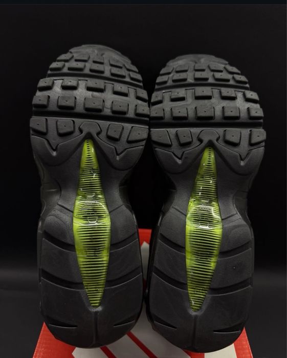 Nike Air Max 95 Retro Logo Black/Grey Volt - 40,41,42,43,44,45,46