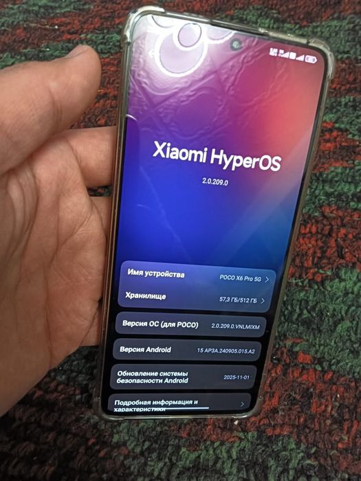 Poco X6 PRO 5G 12+12/512 gb