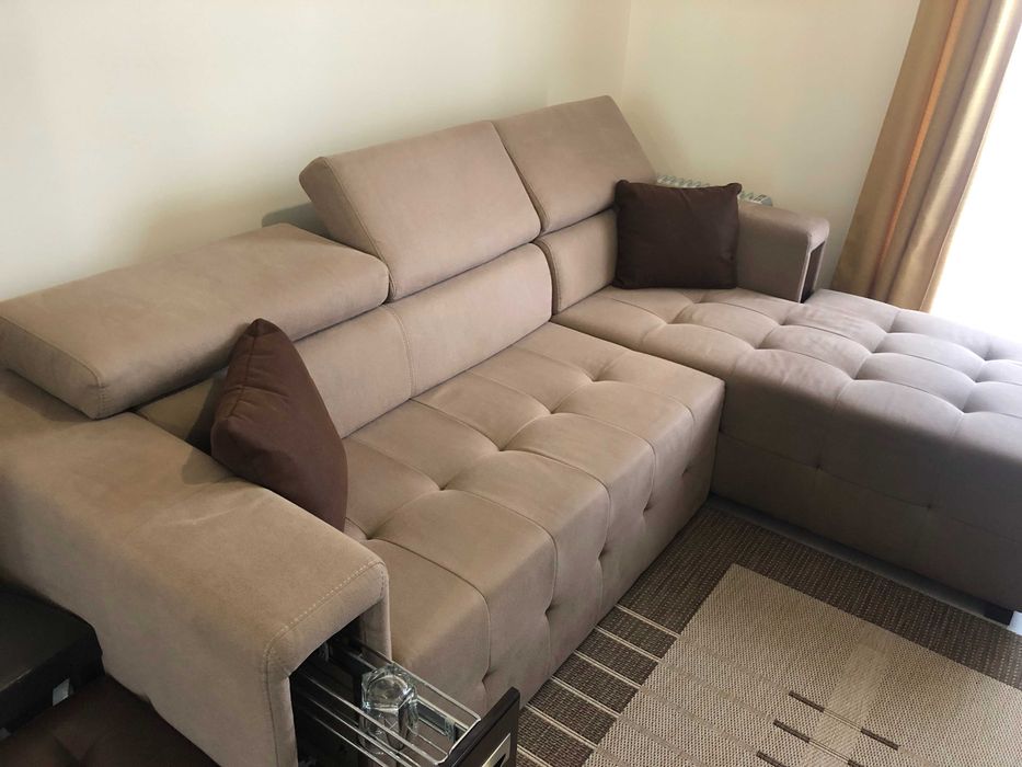 Разтегателен ъглов диван Аполо / Руди Ан