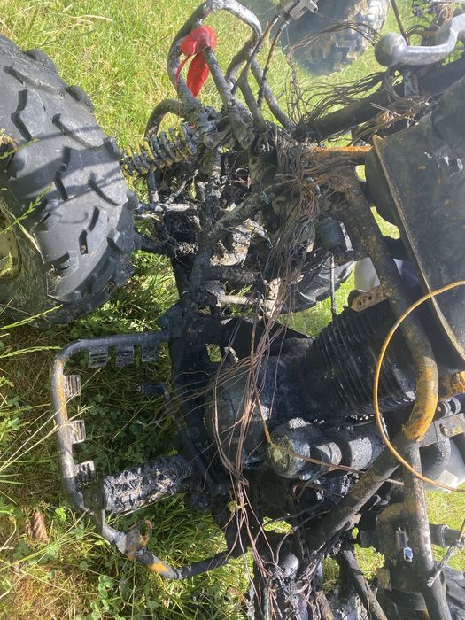 Vand atv 200cc 4t incendiat