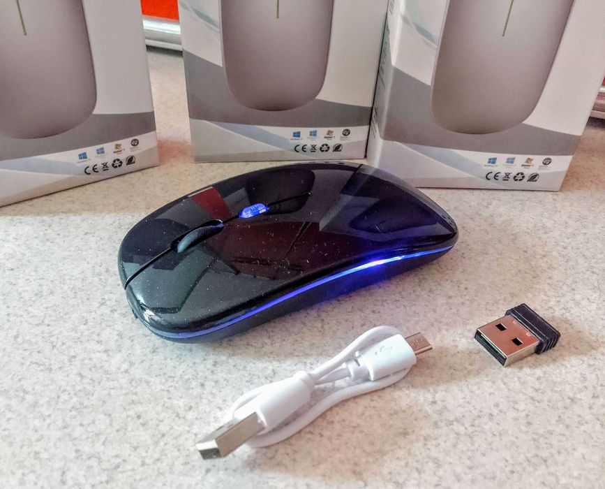 Беспроводная блютуз мышь Bluetooth мышка пк