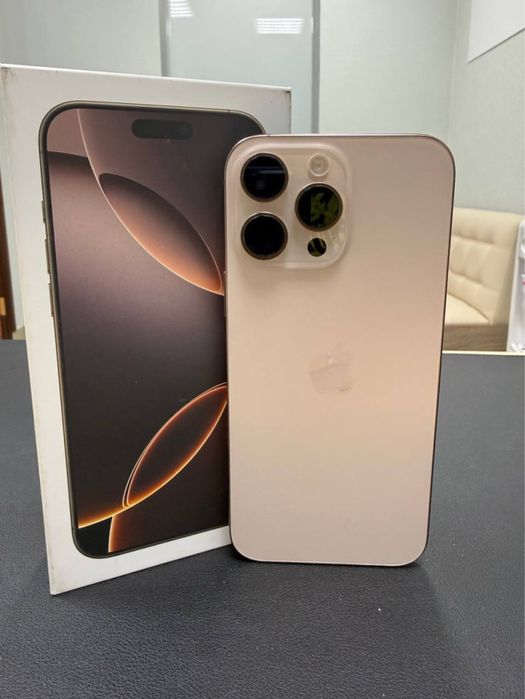 iPhone 16 pro max Desert titanium
