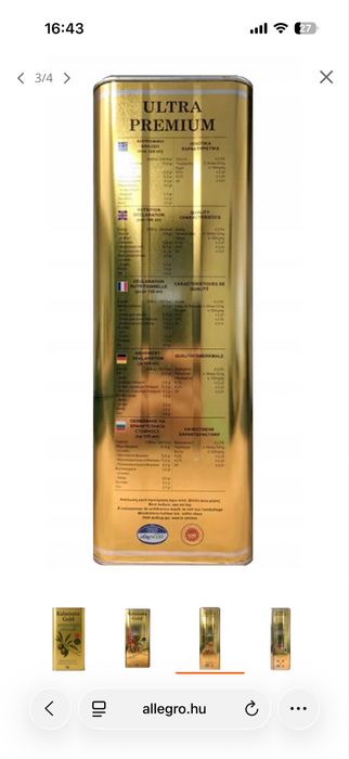 Ulei de masline 5 l