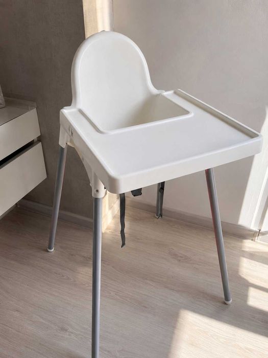 Стульчик для кормления IKEA ANTILOP, оригинал, со столиком.