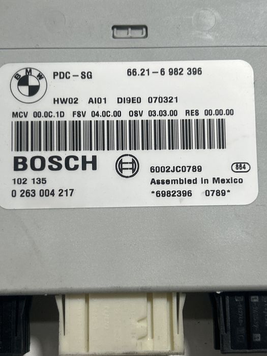 Calculator modul senzori parcare Bmw e90,e91, 6982395
