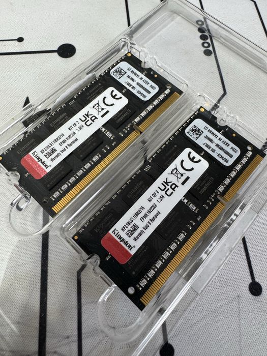 Kingston Fury IMPACT memorie RAM 16GB (2x8GB) DDR3 1866MHz CL11