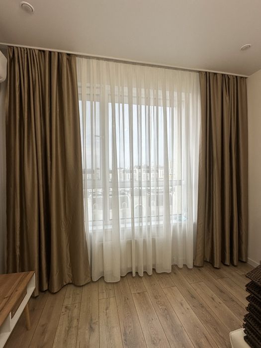 Продам шторы с тюлью