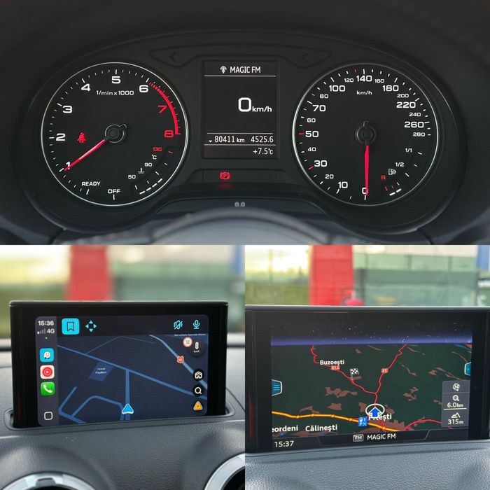 Audi A3 30TFSI 1.0 Benzina - 113Cp / Rate / Xenon / CarPlay / Piele