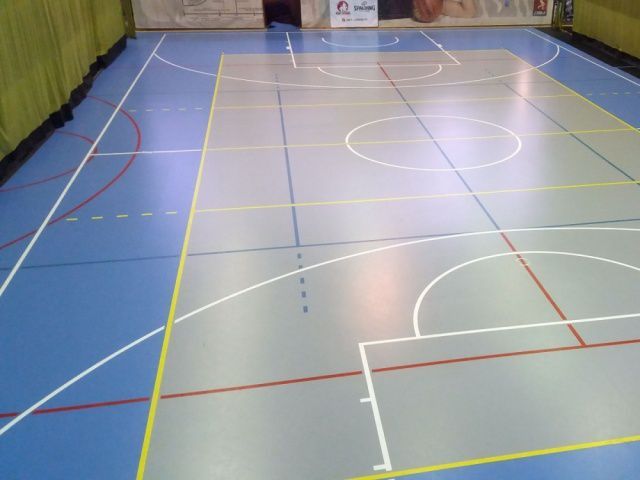 Спортивный линолеум