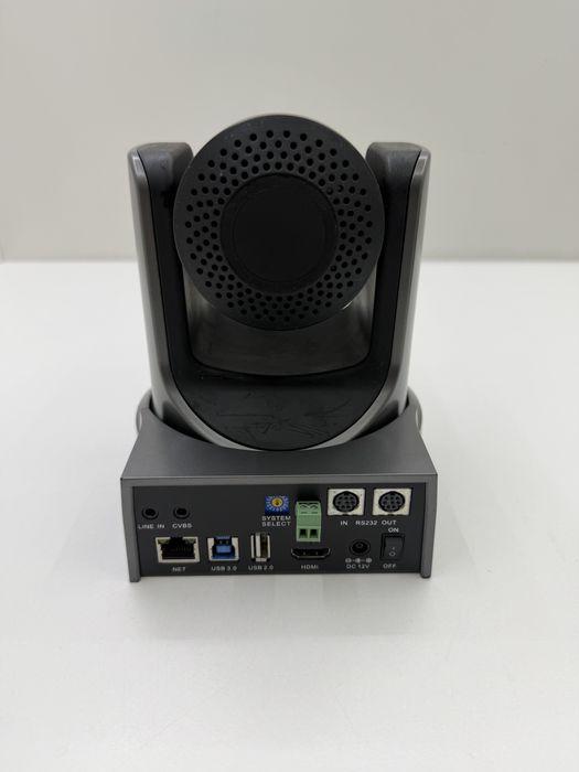 Camera video profesionala PTZOptics, 12x USB-G2 FullHD cu HDMI, USB 3.0 si IP streaming simultan, Gri