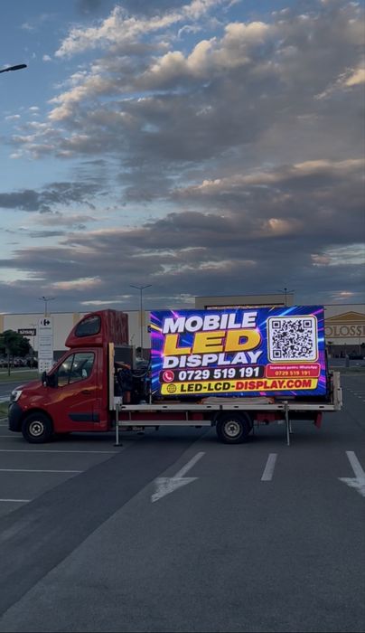 Publicitate / Reclama Masina cu Ecran LED si Sistem Lift - PROMOTIE 30 ZILE