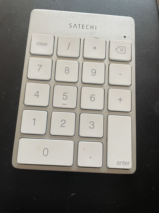 Клавиатура Безжична цифрова Satechi Aluminum Slim, Silver