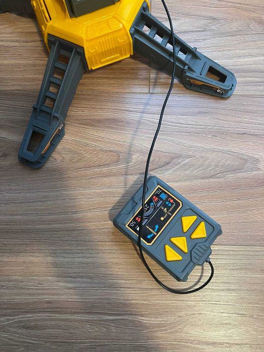 Macara de jucărie Dickie Toys Mighty Crane 110 cm, telecomandă, cutie