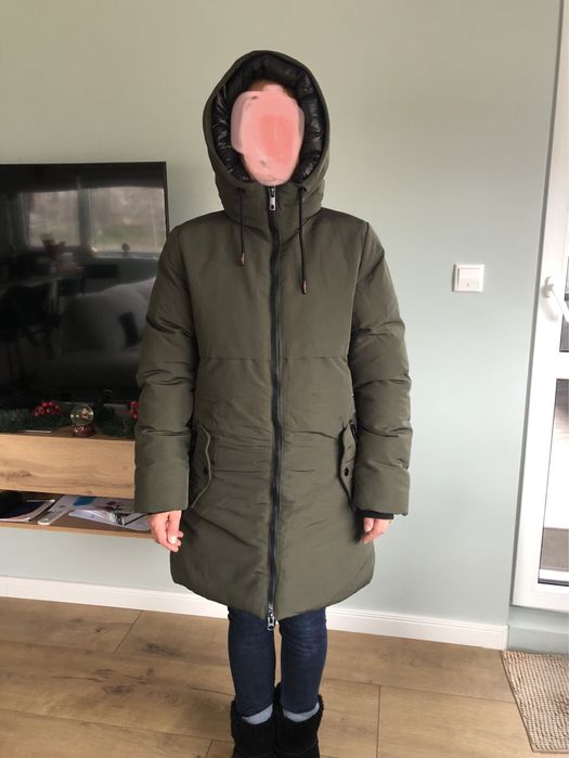 Дамско зимно  дълго яке/шуба