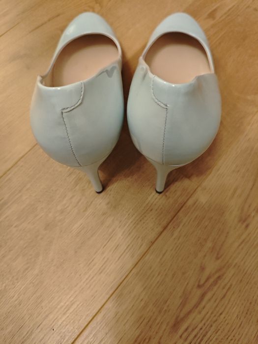 Pantofi piele lacuita cu toc 9 cm Gino Rossi marimea 38