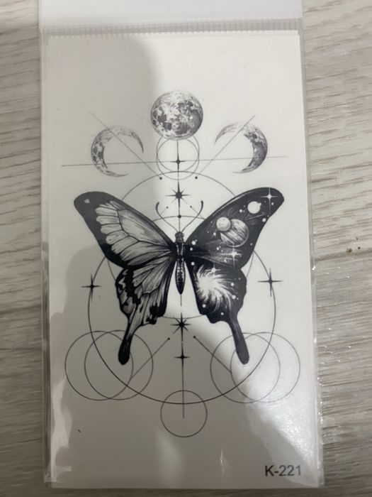 тату наклейки 153 шт