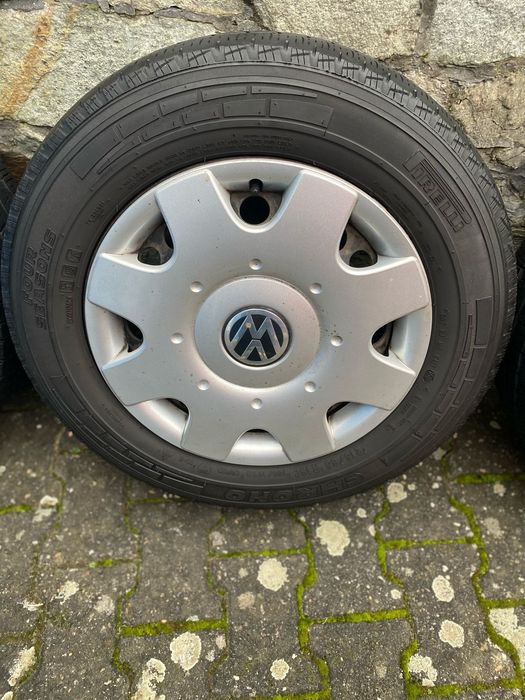 Комплект 4бр. оригинални джанти с всесезонни гуми за VW Transporter