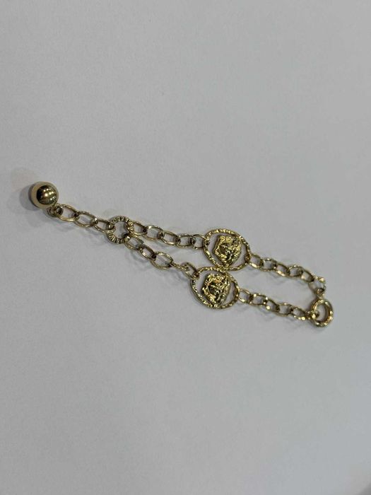 Златна дамска гривна Versace – 14К, 4,8 г