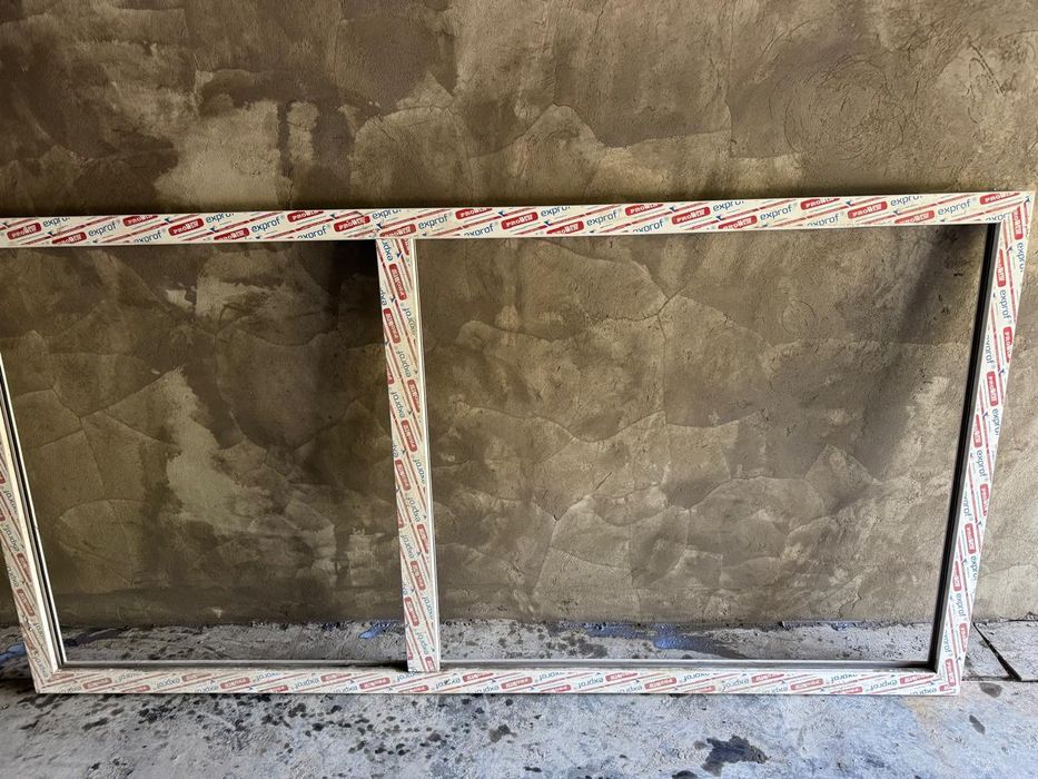 Пластиковые оконные рамы, новые