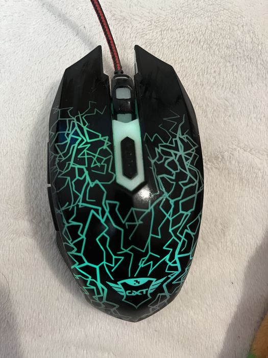 мишка trust gtx с rgb подсветка