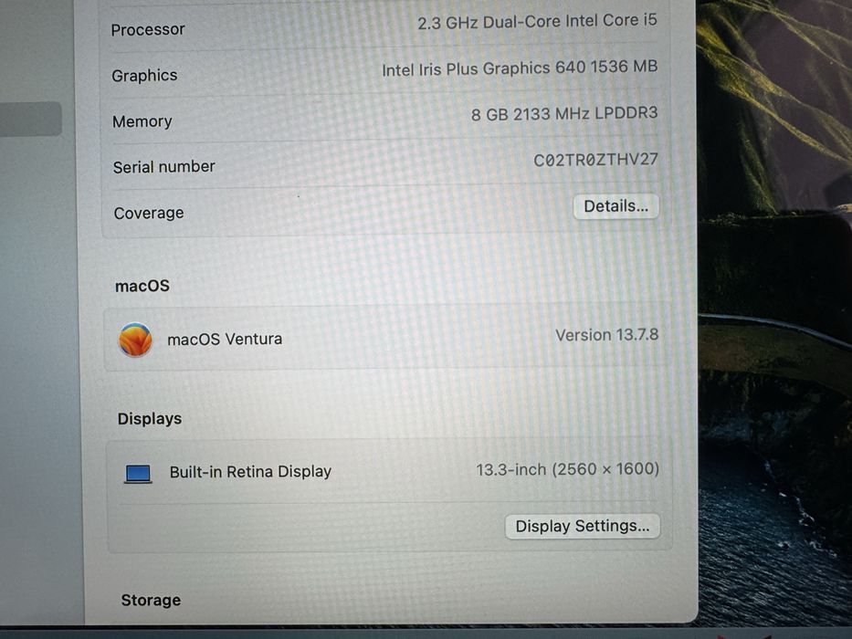 MacBook Pro 13,3″ Retina