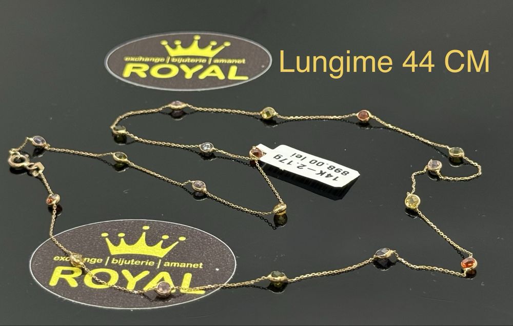 Bijuteria ROYAL : Lant AUR 14K / 2.17 GR