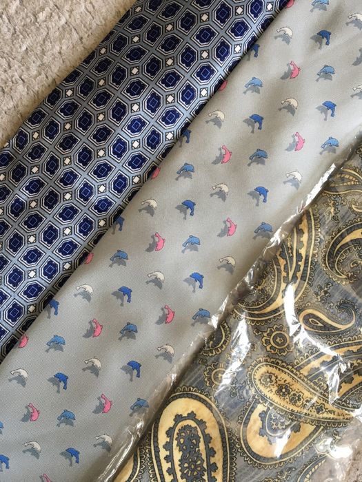 мужские новые галстуки