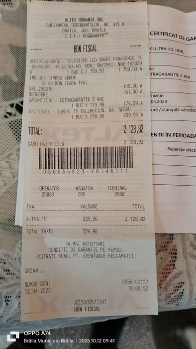 TV led Smart Panasonic