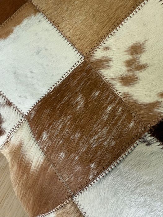 Декоративни възглавници естествена кожа 4 броя