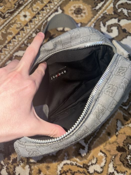 сумка jordan серая