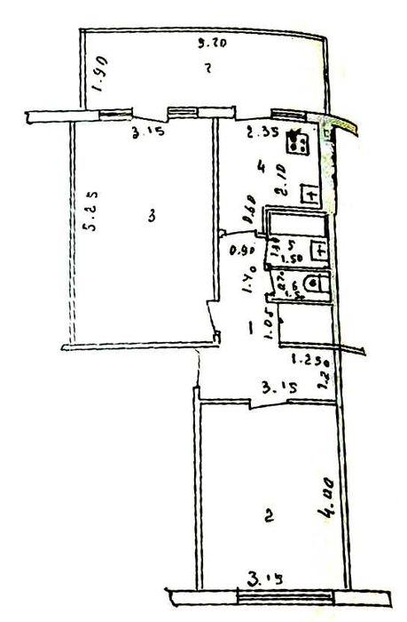 Продаю 2/3/4, Медгородок (улучшеной планировки)
