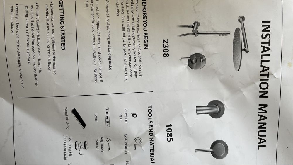 Душевая стстема Чешская