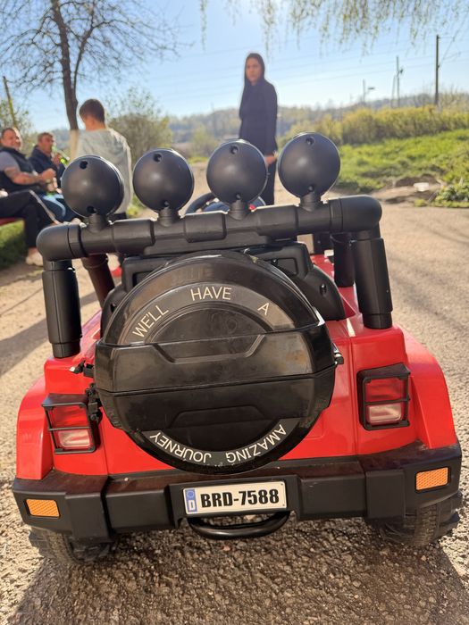 Masinuta eletrica pentru copii…