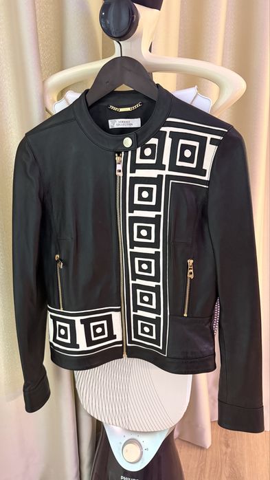 Оригинални кожени якета естествена кожа Versace u Cesare Pachoti