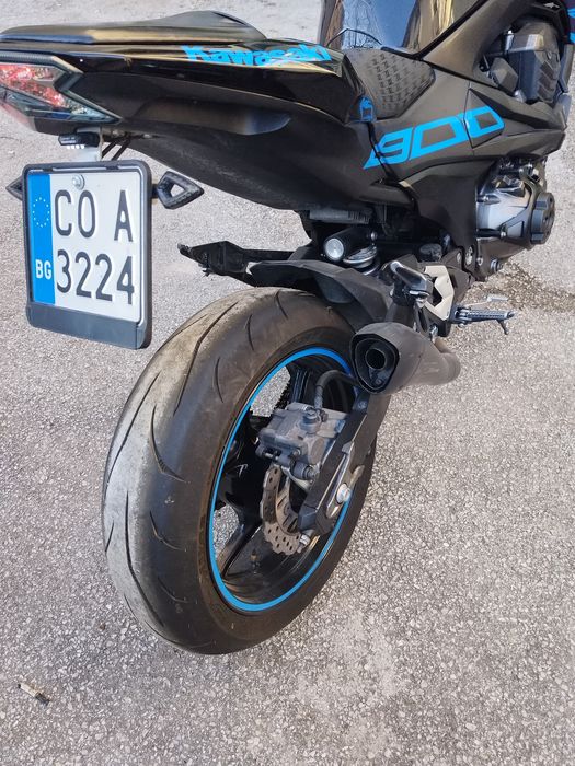 Kawasaki z800 син