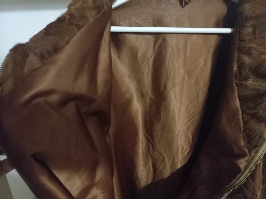 Haina de blana vintage stil bomber
