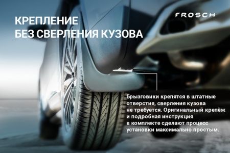 Брызговики Toyota Camry 80