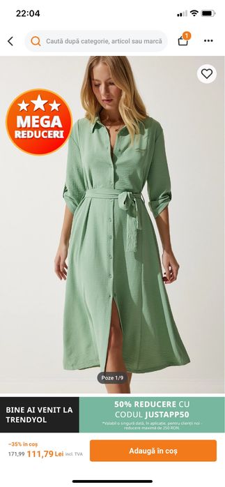 Rochie dama mas 42 .Noua cu eticheta
