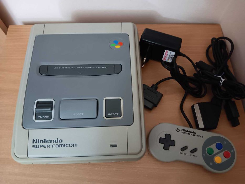 joc copii super nintendo snes sfc modat 50/60hz supercic switchless