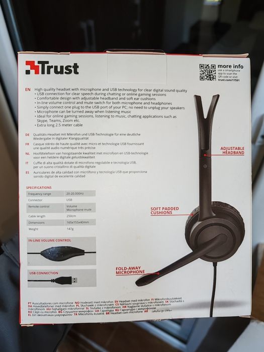 Căști cu fir, Trust