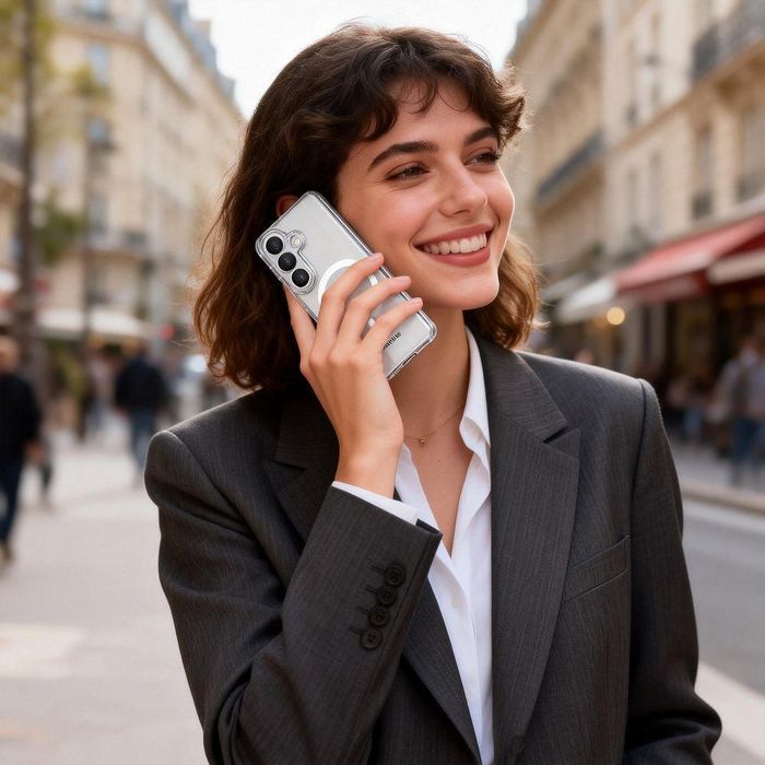 Tech-protect flexair magsafe за samsung galaxy s26 - clear