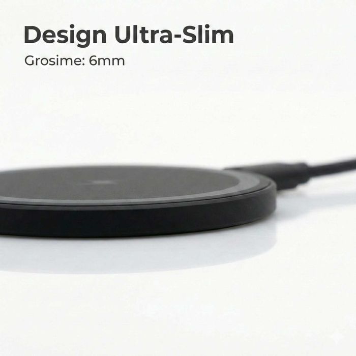 Încărcător Wireless Magnetic 2in1 Wyred by Monga USB-C & A Qi2 MagSafe