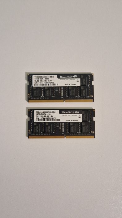 32gb RAM DDR4 Laptop