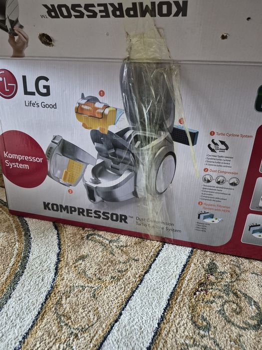 Пылесос LG в хорошем состоянии