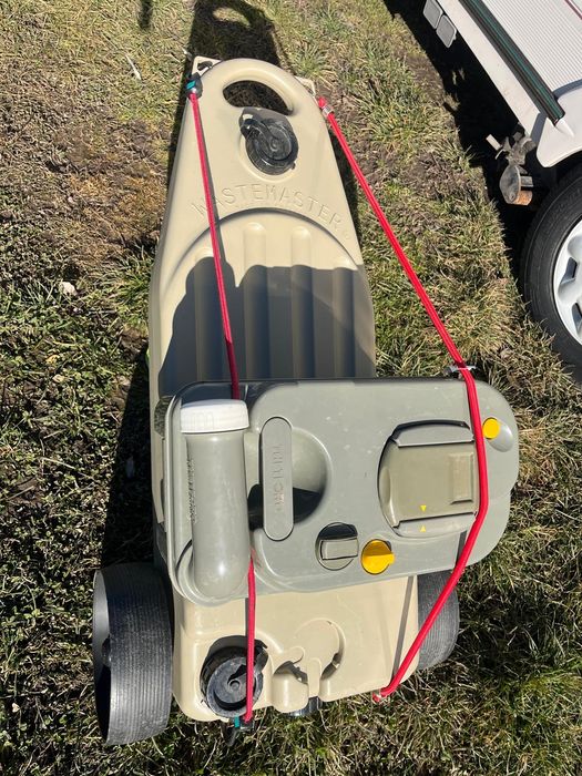 Bidon / Rezervor rulota apa menajera / uzata Wastemaster, culoare gri